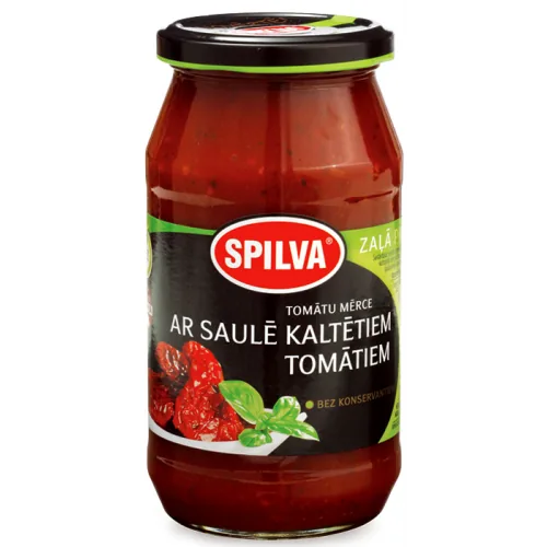 TOMĀTU MĒRCE SPILVA AR KALTĒTIEM TOMĀTIEM 500ML