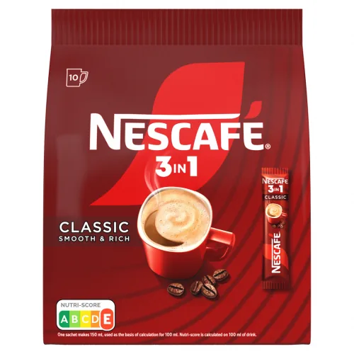 ŠĶĪSTOŠAIS KAFIJAS DZĒRIENS NESCAFE 3IN1 10X16,5G