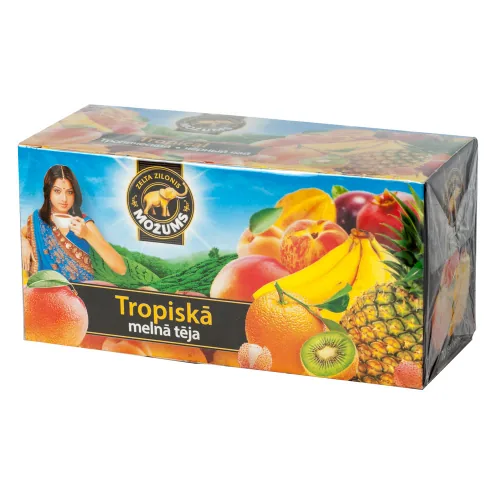 TĒJA MELNĀ MOŽUMS TROPISKĀ AROMATIZĒTĀ 20X1.5G