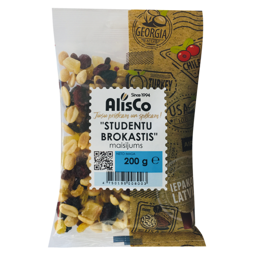 MAISĪJUMS STUDENTU BROKASTIS ALIS CO 200G