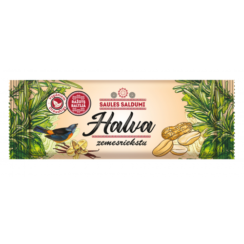 HALVA ZEMESRIEKSTU SAULES SALDUMI 150G