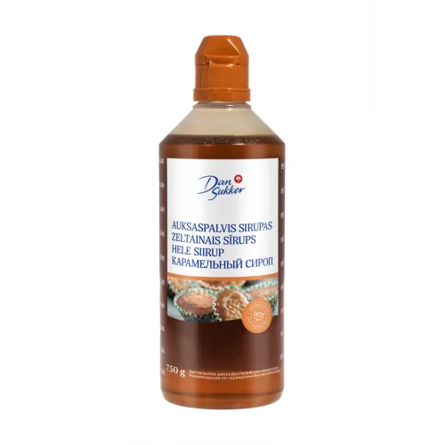 CUKURA SĪRUPS DANSUKKER ZELTAINAIS 750G
