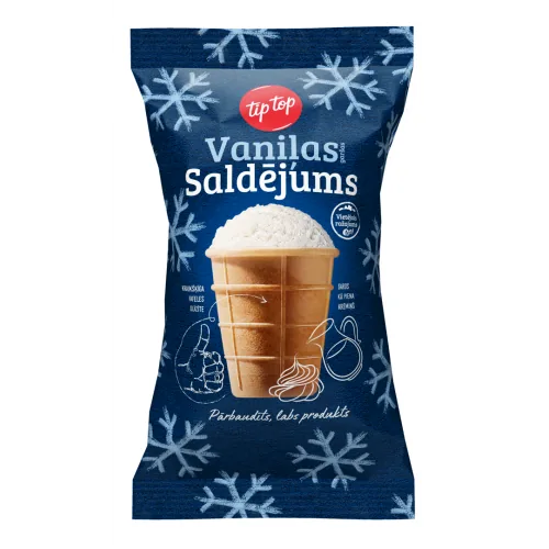 SALDĒJUMS TIP TOP VANIĻAS VAF.GLĀZE 65G