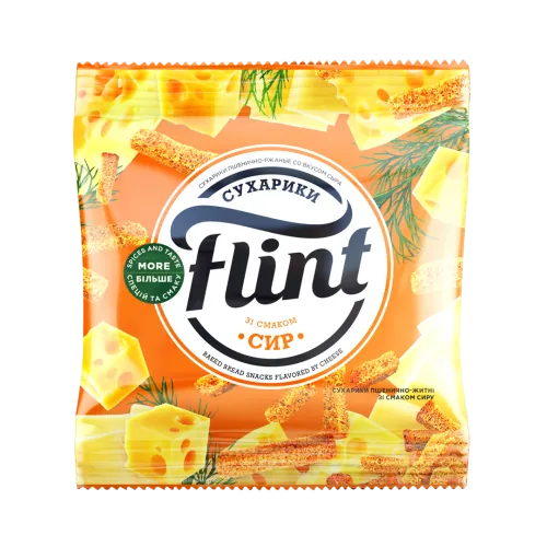 SAUSIŅI FLINT KVIEŠU RUDZU SIERA 35G