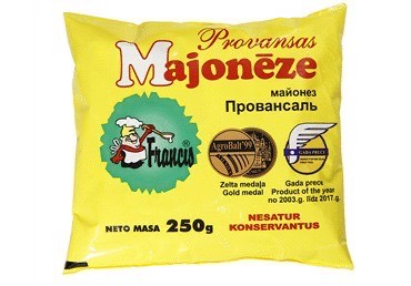 MAJONĒZE FRANCIS PROVANSAS 250G