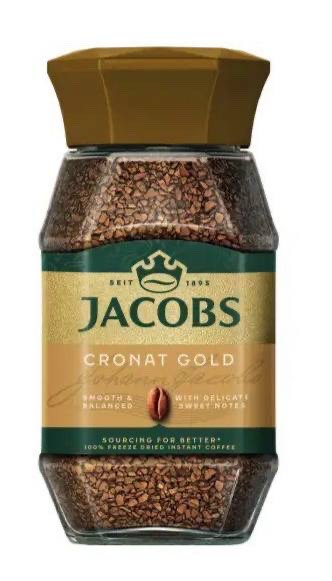 KAFIJA ŠĶĪSTOŠĀ JACOBS CRONAT GOLD 100G STIKLS