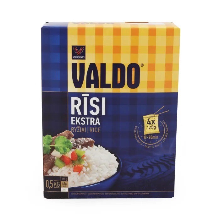 RĪSI VALDO EKSTRA 4X125G