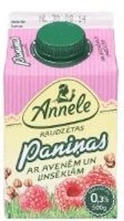PANIŅAS RAUDZĒTAS AR AVENĒM UN LINSĒKLĀM ANNELE 0,5KG