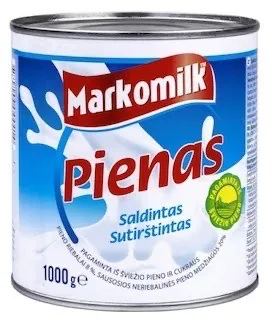 IEBIEZINĀTS PIENS AR CUKURU MARKOMILK, 1KG