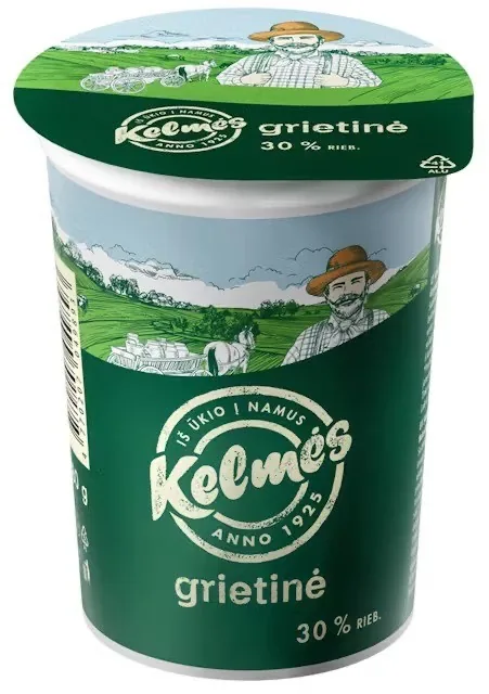 SKĀBAIS KRĒJUMS KELMES 30%, 380 G