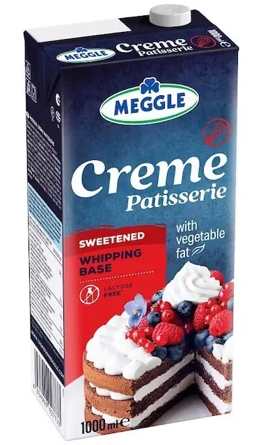 KONDITOREJAS KRĒMS PATISSERIE AR AUGU TAUKIEM, MEGGLE, 25%, 1L