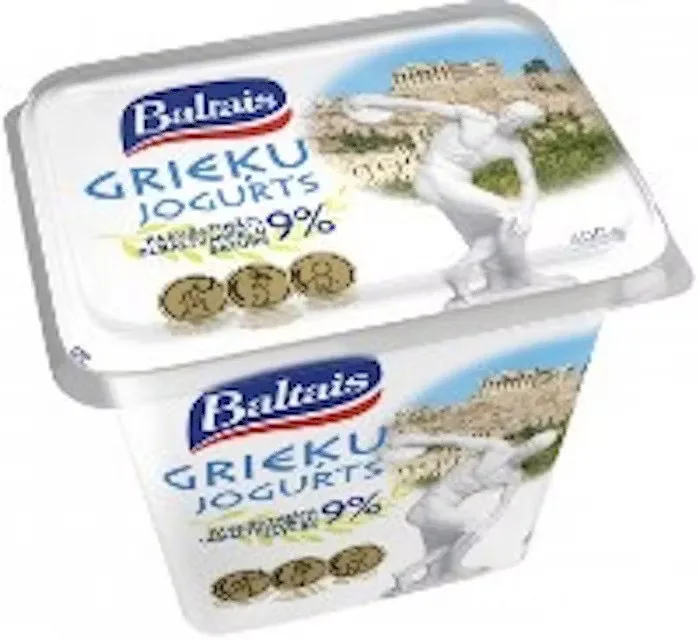 GRIEĶU JOGURTS BALTAIS BEZ PIEDEVĀM,400 G