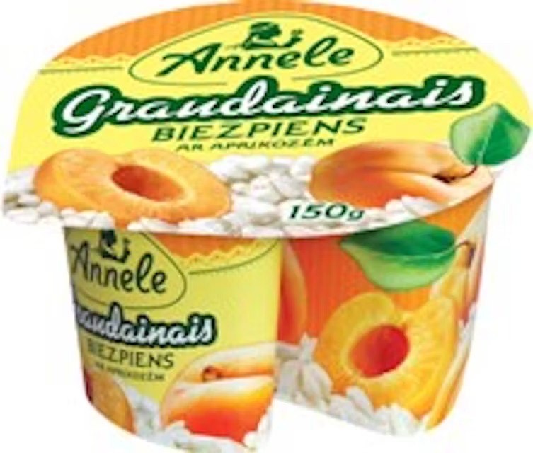 BIEZPIENS GRAUDAINAIS AR APRIKOZĒM ANNELE 150G