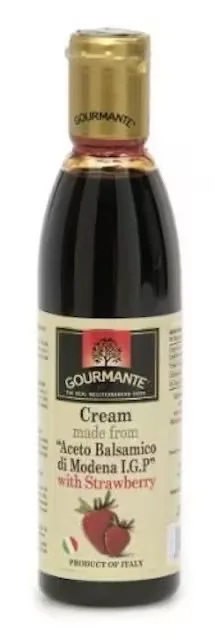 BALZAMETIĶA KRĒMS AR ZEMENĒM GOURMANTE, 250ML