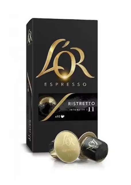 KAFIJAS KAPSULAS L'OR RISTRETTO, 10*5,2G