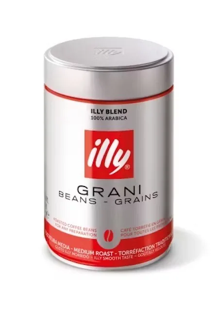 KAFIJAS PUPIŅAS ILLY VIDĒJI GRAUZDĒTAS, 250G