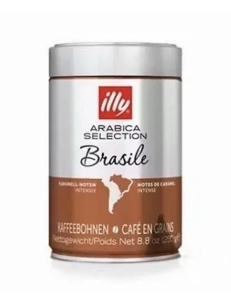 MALTĀ KAFIJA ILLY BRAZĪLIJA ARABICA SELECTION 250G