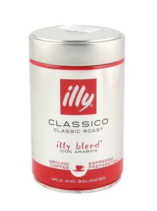 MALTĀ KAFIJA ILLY ESPRESSO VIDĒJI GRAUZDĒTA 250G