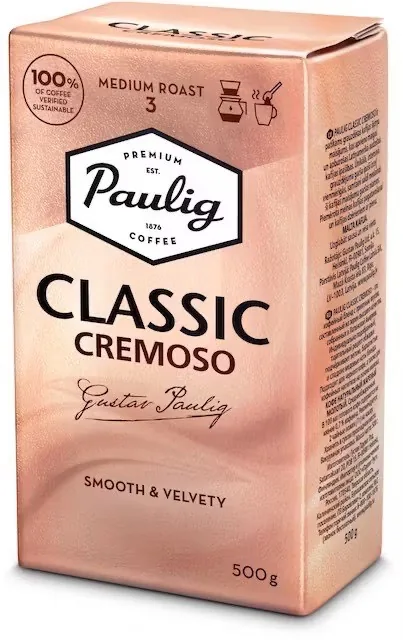 MALTĀ KAFIJA PAULIG CLASSIC CREMOSO 500G