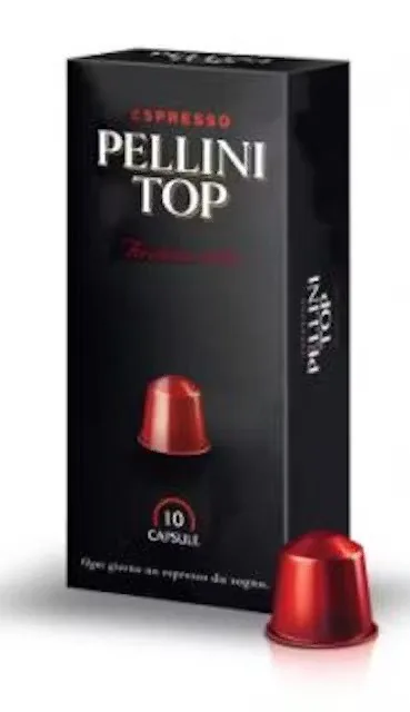KAFIJAS KAPSULAS PELLINI TOP (NESPRESSO 10×5G)