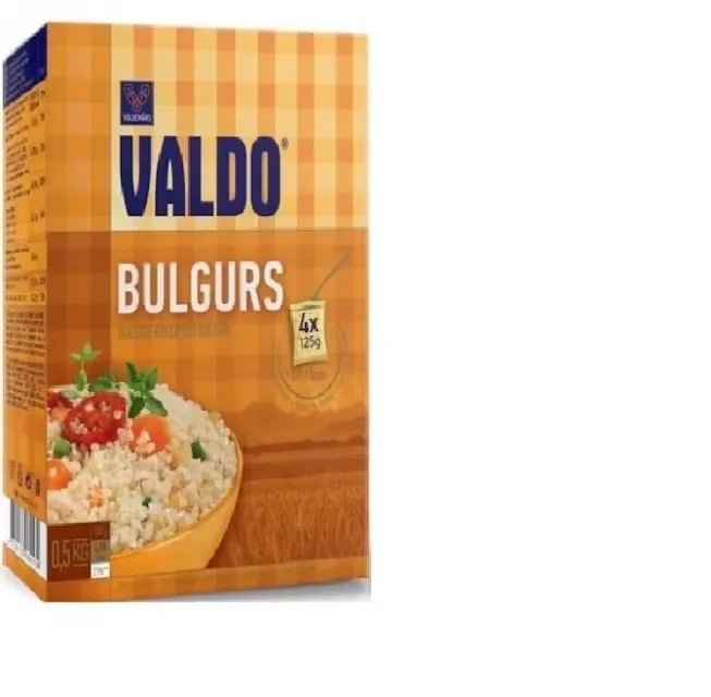 BULGURS VALDO VIDĒJA MALUMA, 500G (4×125G)