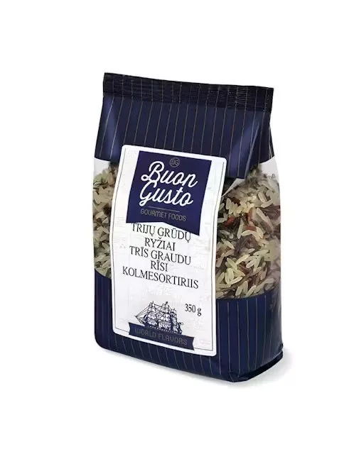 TRĪS GRAUDU RĪSI BUON GUSTO,350G