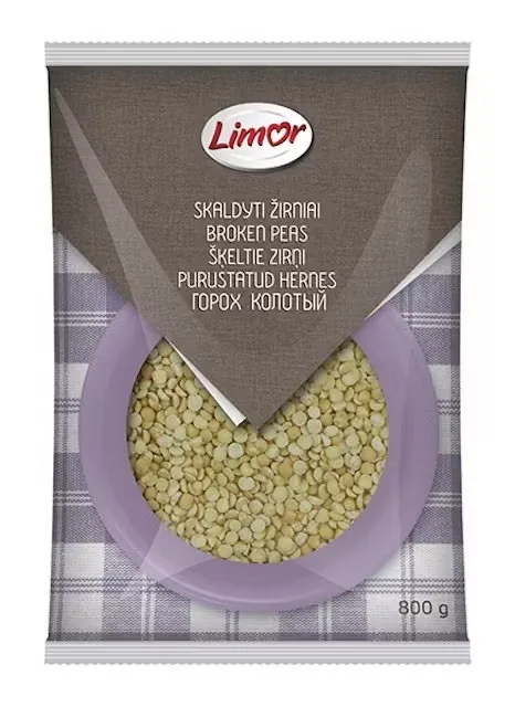 ZIRNI ŠĶELTIE LIMOR, 800G