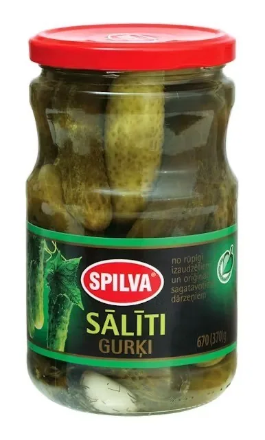 GURKĶ SĀLĪTI SPILVA, 670G/370G