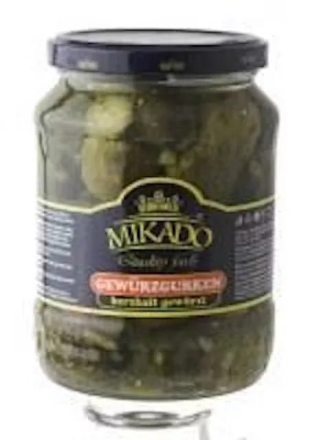 GURĶI MARINĒTI MIKADO, 680G/360G