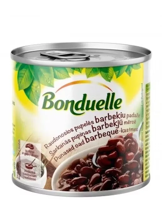 PUPIŅAS BONDUELLE SARKANĀS BARBEKJŪ MĒRCĒ 430G