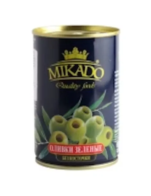 ZAĻĀS OLĪVAS BEZ KAULIŅIEM MIKADO, 314 ML