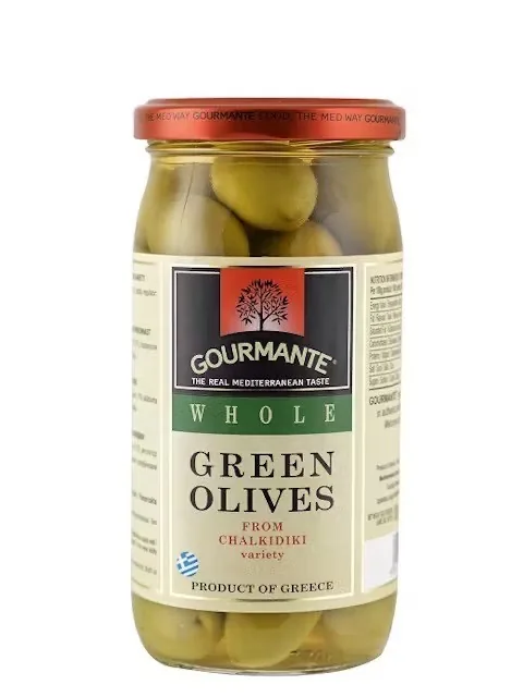 ZAĻĀS OLĪVAS AR KAULIŅU GOURMANTE,580ML/360G