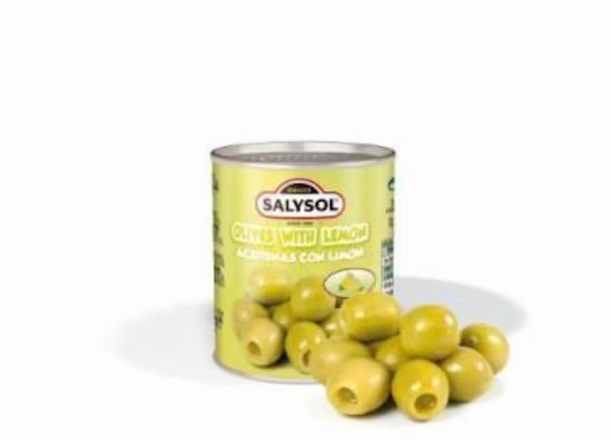 ZAĻĀS OLĪVAS PILDĪTAS AR CITRONU SALYSOL,120G/50G