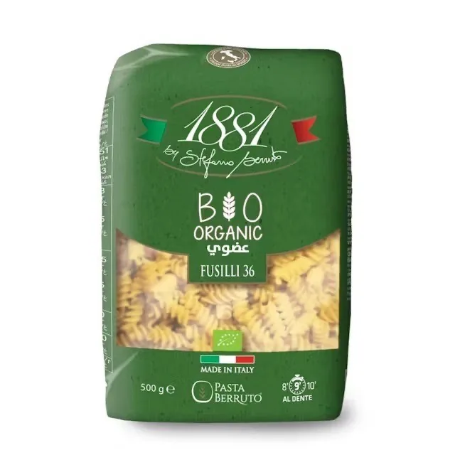 MAKARONI FUSILLI ARRIGHI NR.36, BIO, 500G