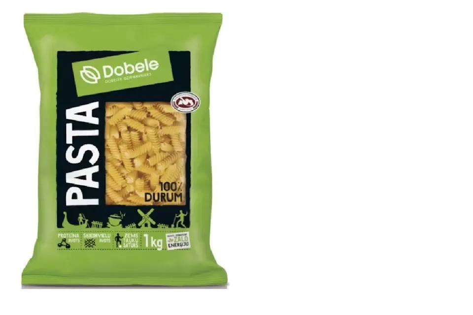 MAKARONI DOBELE DURUM, SPIRĀLES NR.133, 1KG NPKS