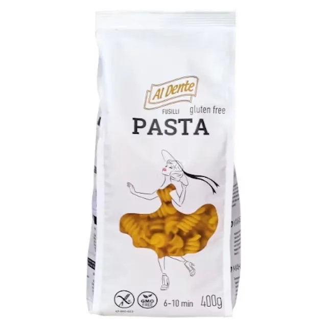 MAKARONI BEZ GLUTĒNA AL DENTE, FUSILLI,400G