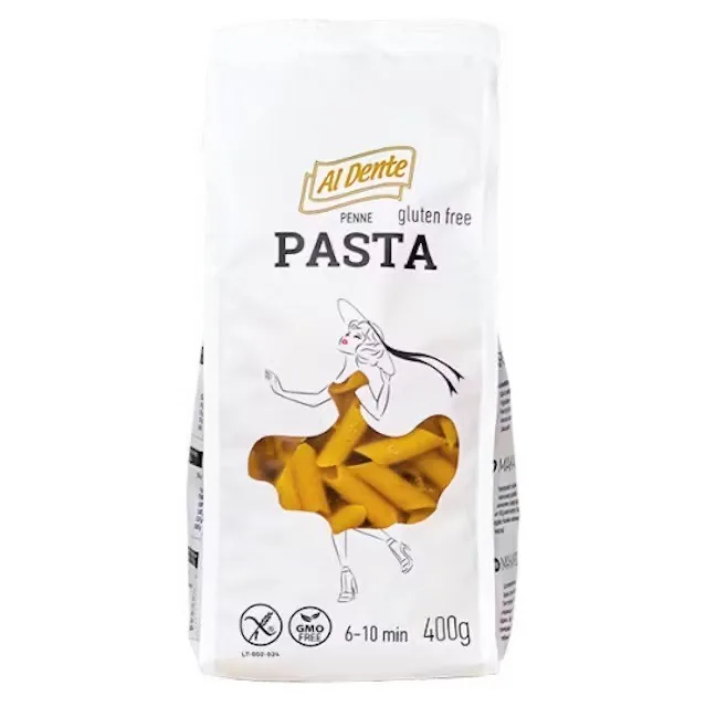 MAKARONI BEZ GLUTĒNA AL DENTE, PENNE,400G