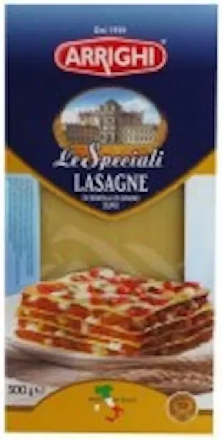 MAKARONI, LAZANJA ARRIGHI, 500G