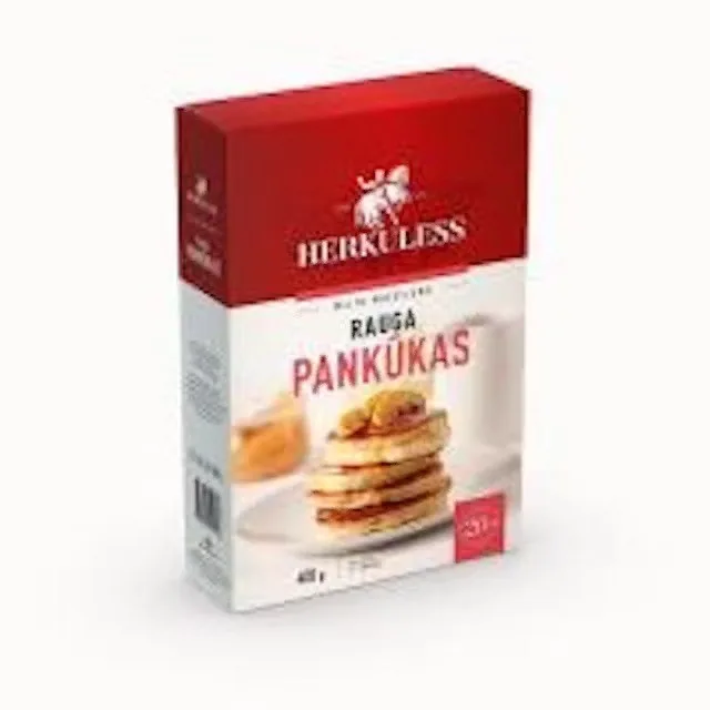 MILTU MAISIĪUMS HERKULESS RAUGA PANKŪKAS, 408G
