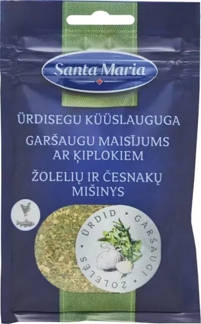 GARŠAUGU MAISĪJUMS AR ĶIPLOKIEM,SANTA MARIA 28G