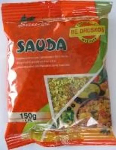 UNIVERSĀLĀ GARŠVIELA SAUDA BEZ SĀLS,150G
