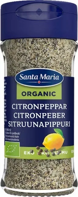 BIO CITRONPIPARI SANTA MARIA 60G