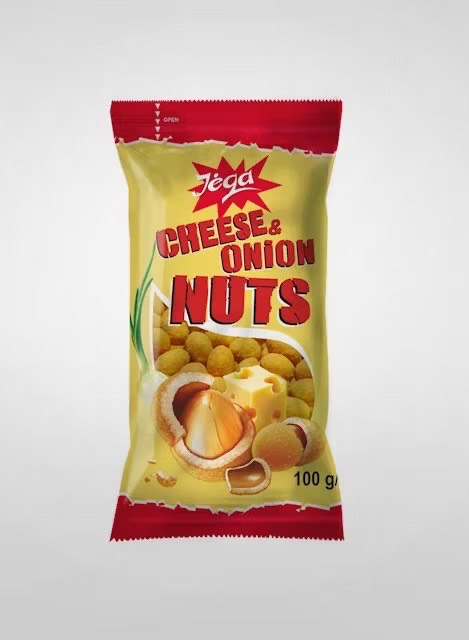 ZEMESRIEKSTI JEGA KRAUKŠĶĪGĀ APVALKĀ ARSIERA UN SĪPOLU GARŠU, 100G