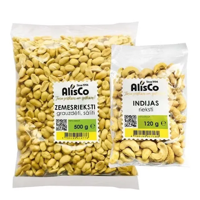 INDIJAS RIEKSTI ALIS CO, PUSĪTES, 500G
