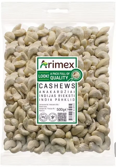 INDIJAS RIEKSTI 500G