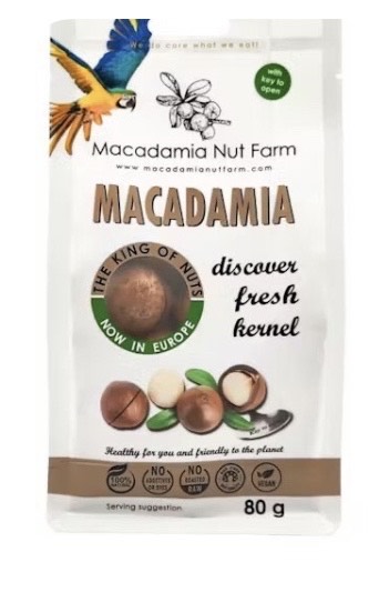 MAKADĀMIJAS RIEKSTI ČAUMALĀ, 80G