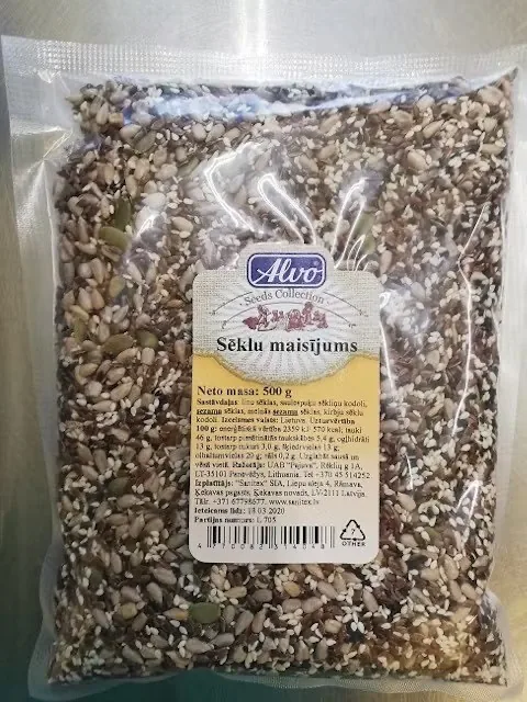 SĒKLU MAISĪJUMS ALVO, 500G