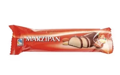 MARCIPĀNA BATOŅIŅŠ MAITRE TRUFFOUT, AR TUMŠĀS SOKOLĀDES GLAZŪRU, 100G