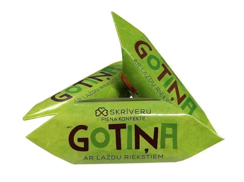 SKRĪVERU GOTIŅA AR LAZDU RIEKSTIEM 1KG