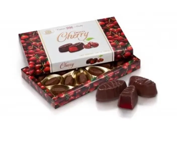 ŠOKOLĀDES KONFEKTES CHERRY, 200G